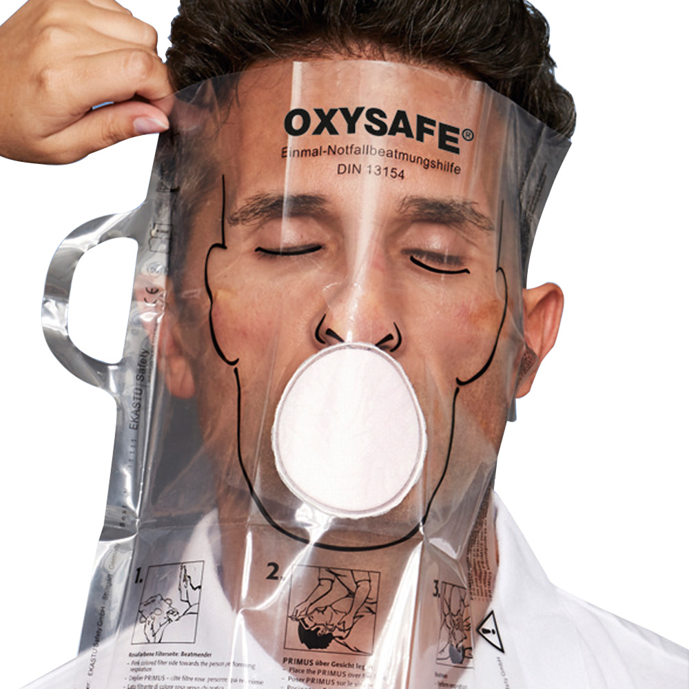 Oxysafe Notfallbeatmungshilfe DIN 13154