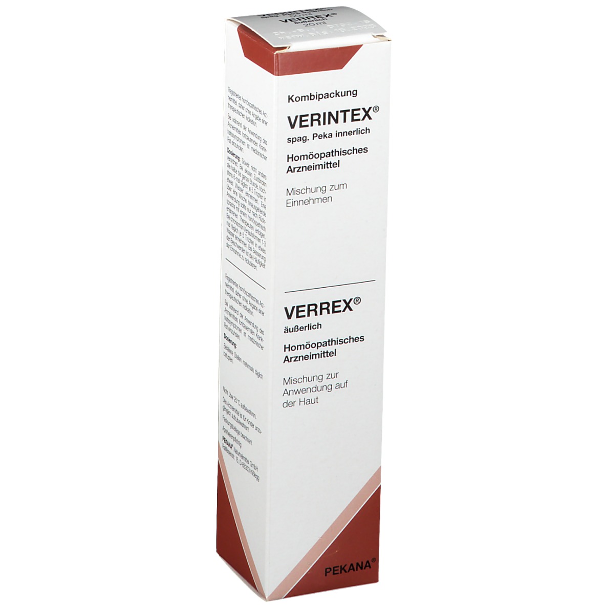 Verintex® spag. Peka innerlich / Verrex® äußerlich
