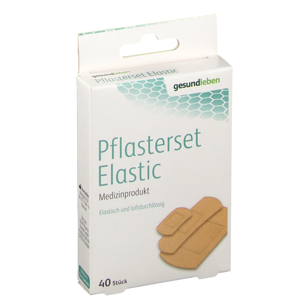 gesund leben Pflasterset Elastic