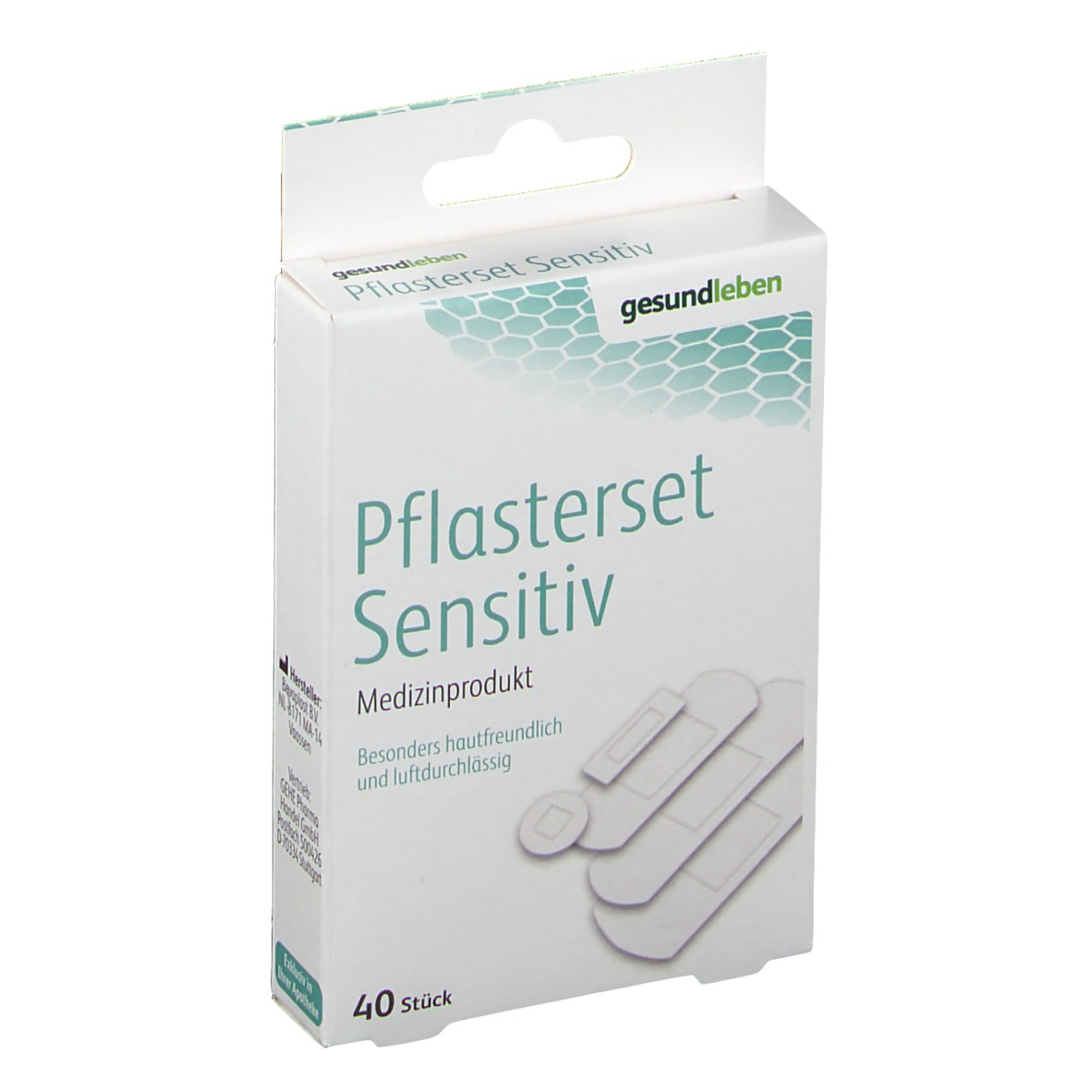gesund leben Pflasterset Sensitiv