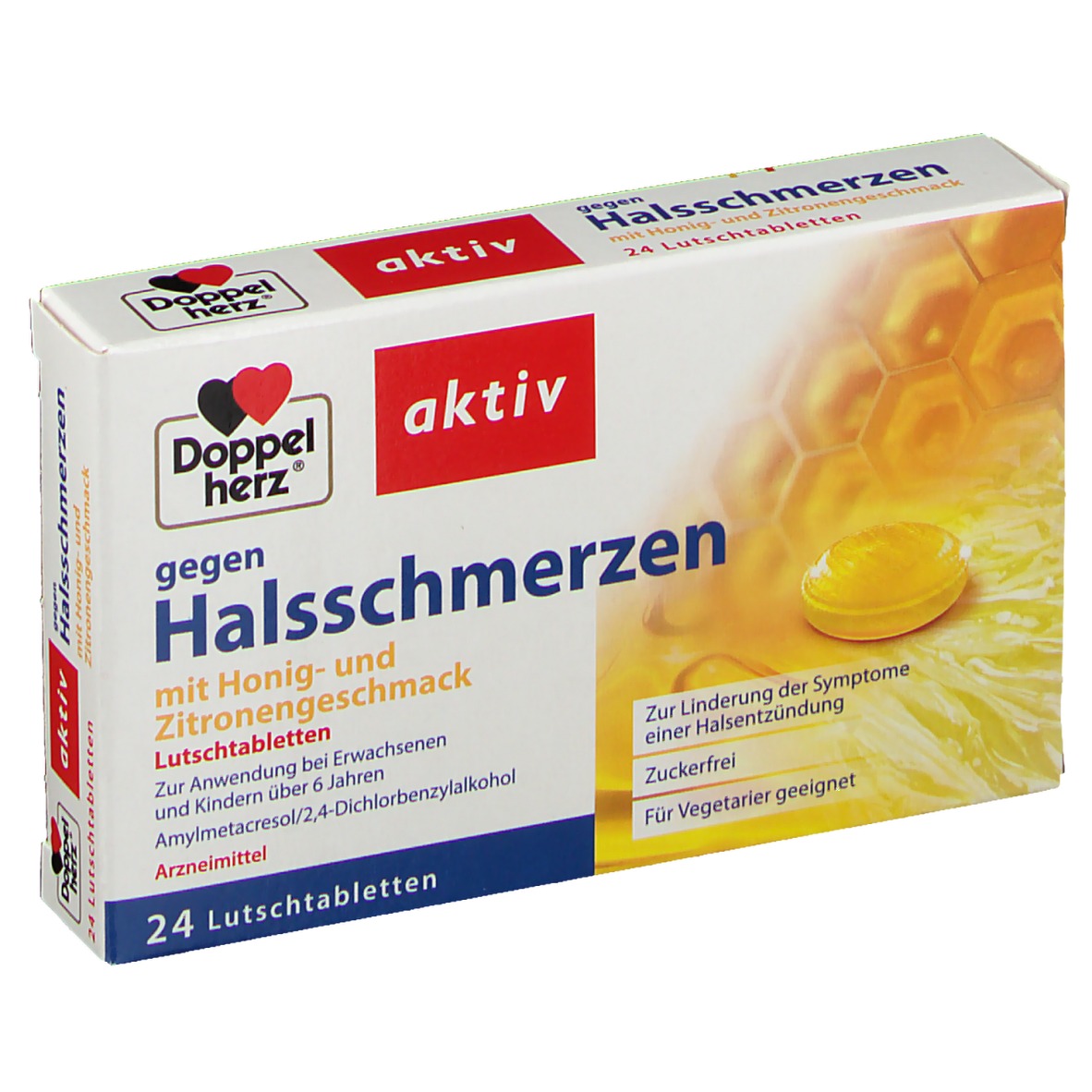 Doppelherz® aktiv gegen Halsschmerzen