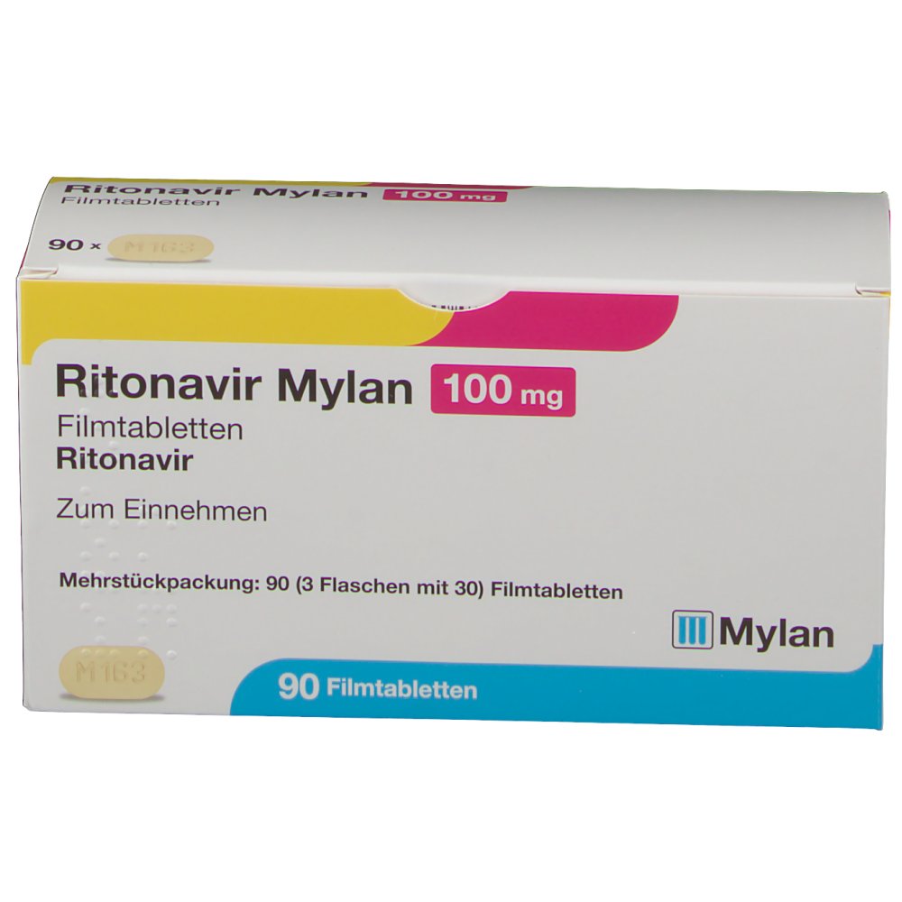 RITONAVIR Mylan 100 mg Filmtabletten - shop-apotheke.com