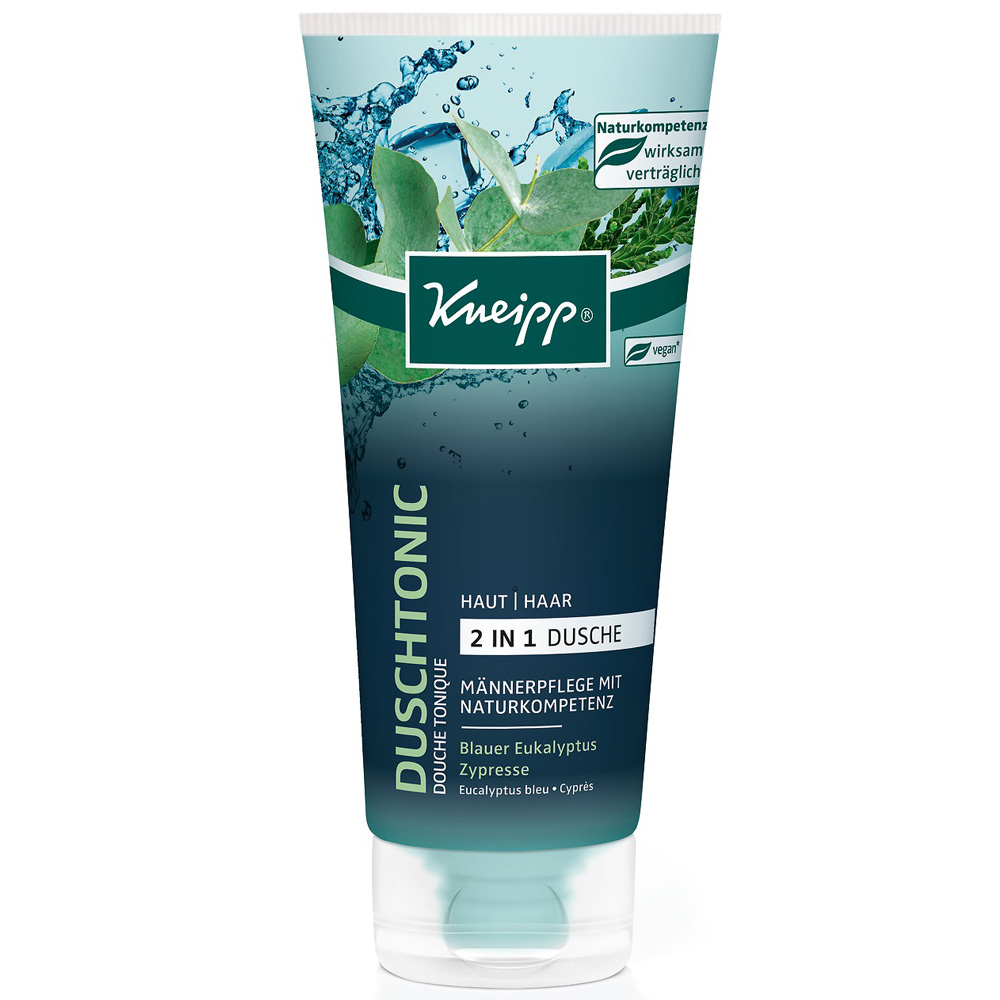 Kneipp® Dusch Tonic Männer 2 in 1 Blauer Eukalyptus & Zypresse