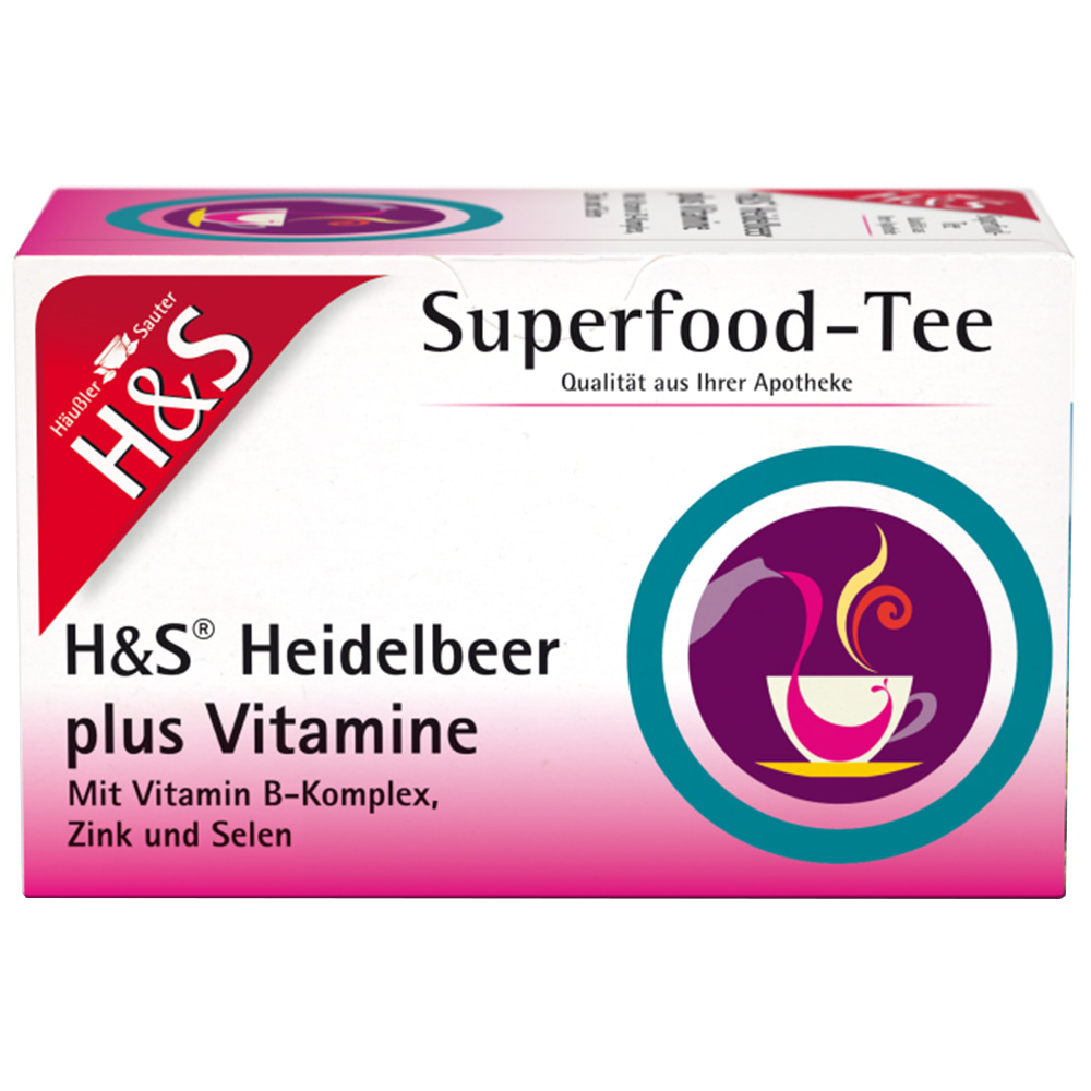 H&S SuperfoodTee Heidelbeer plus Vitamine