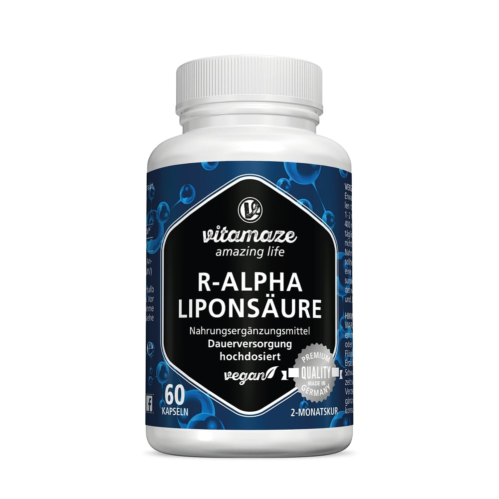 R-Alpha-Liponsäure 200 mg hochdosiert vegan