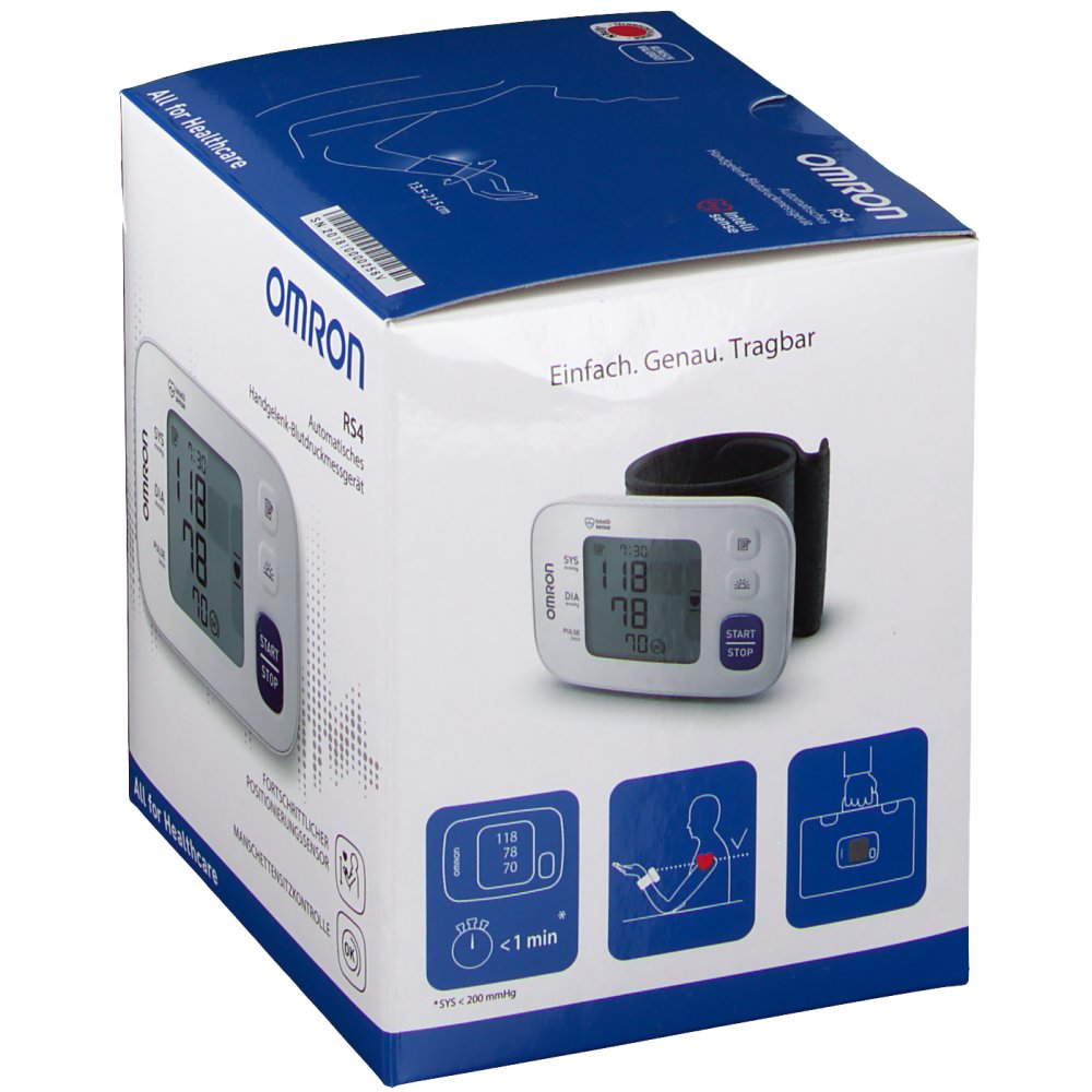 OMRON RS4 Handgelenk-Blutdruckmessgerät - shop-apotheke.com