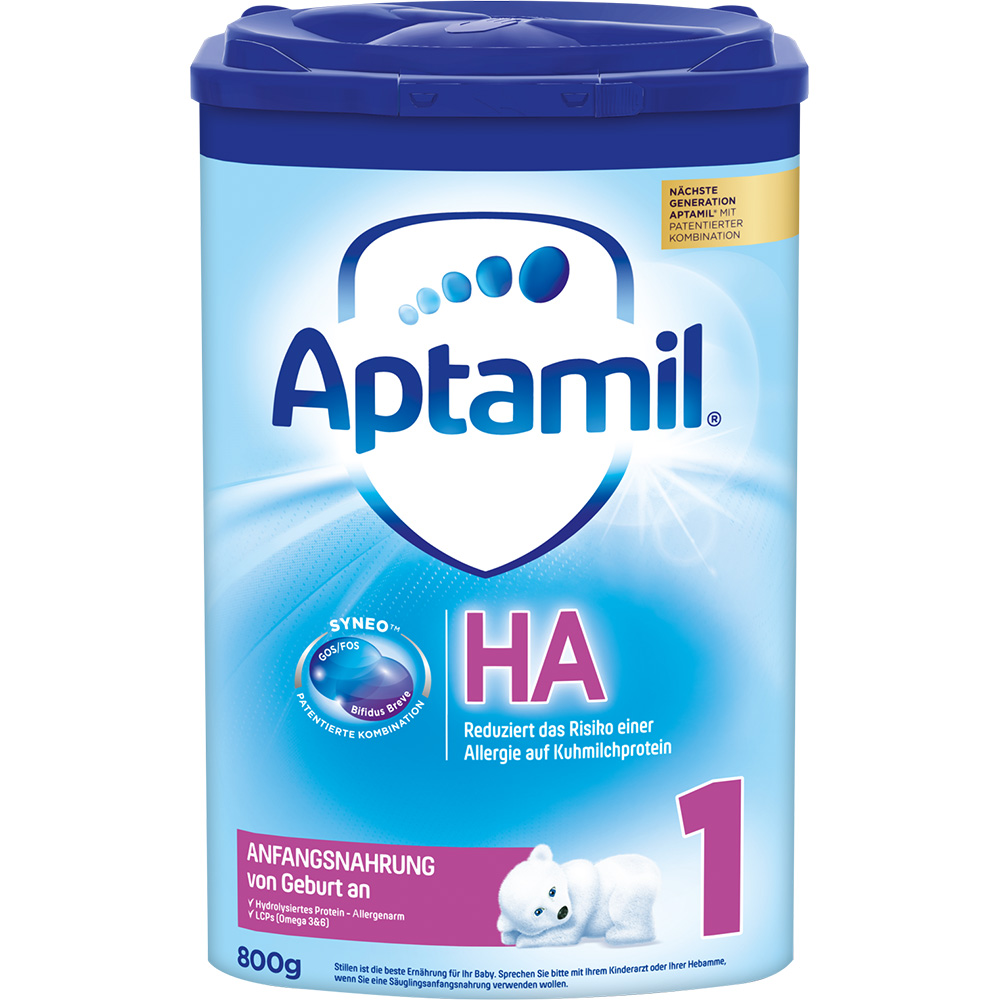 Aptamil® Milumil HA 1 Syneo (800 g) - Pulver - MILUPA Nutricia GmbH Aptamil® Milumil HA 1 Syneo (800 g) - Pulver - MILUPA Nutricia GmbH