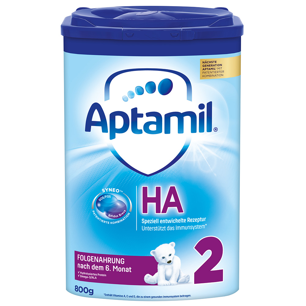 Aptamil® Syneo HA 2 (800 g) - Pulver - MILUPA Nutricia GmbH Aptamil® Syneo HA 2 (800 g) - Pulver - MILUPA Nutricia GmbH