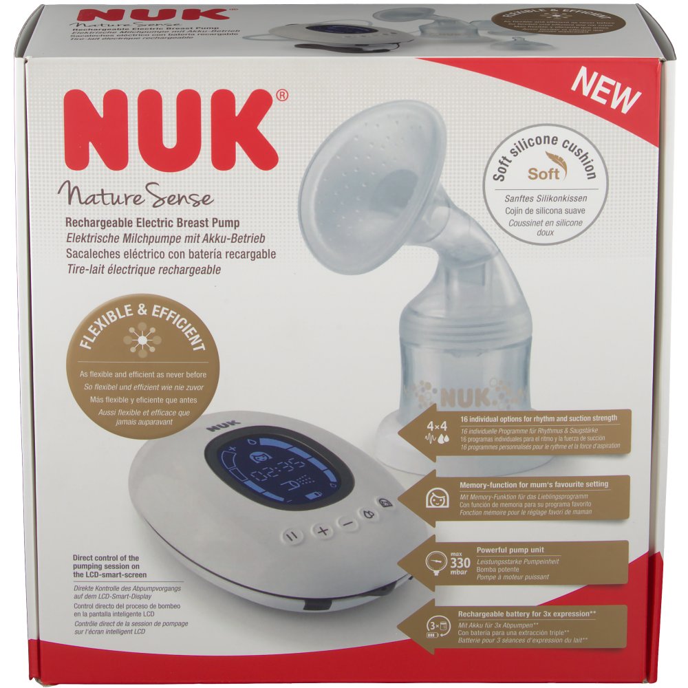 Nuk® Nature Sense elektrische Milchpumpe