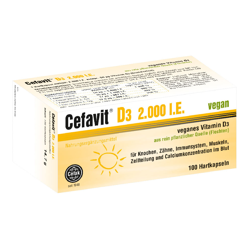 Cefavit® D3 2.000 I.e. vegan