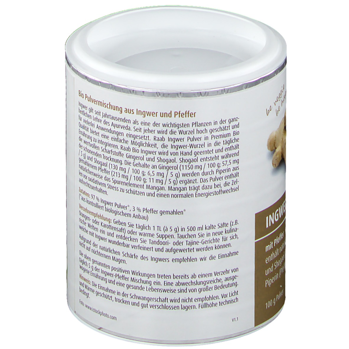 Raab® Bio Ingwer Premium