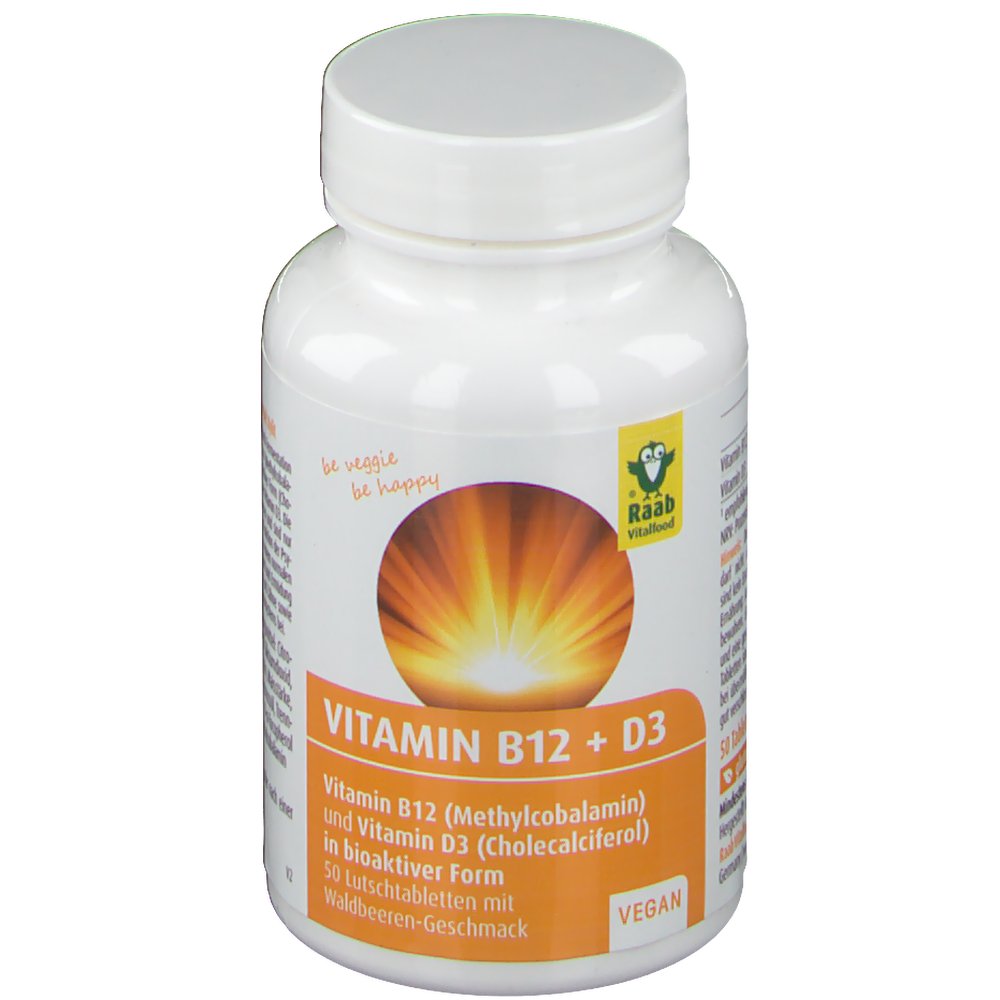 Raab® Vitamin B12 + D3