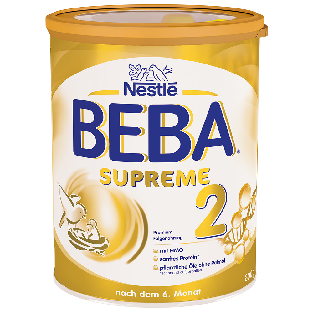 Nestlé Beba® Supreme 2, Folgemilch nach dem 6. Monat