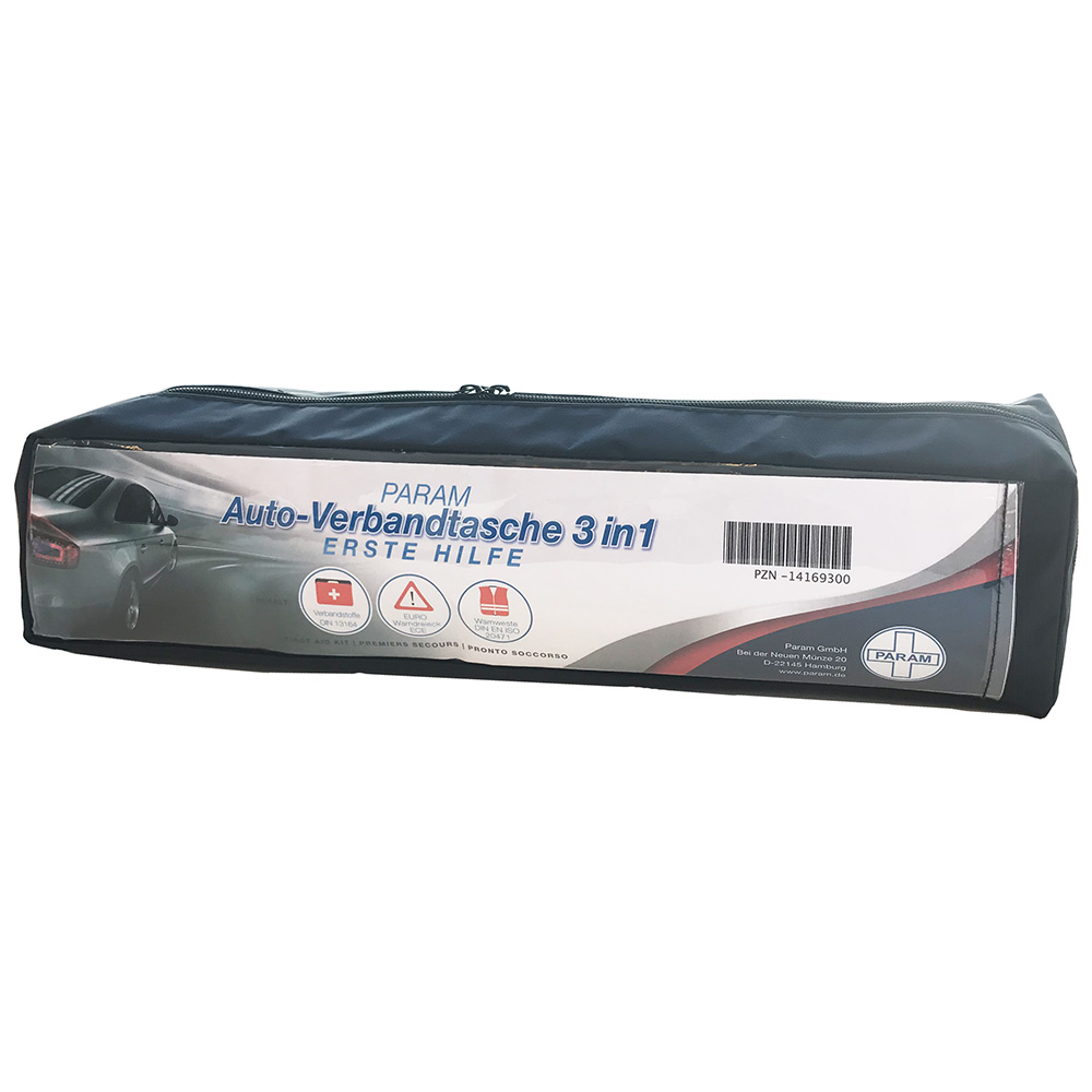 Param Auto-Verbandtasche 3 in 1