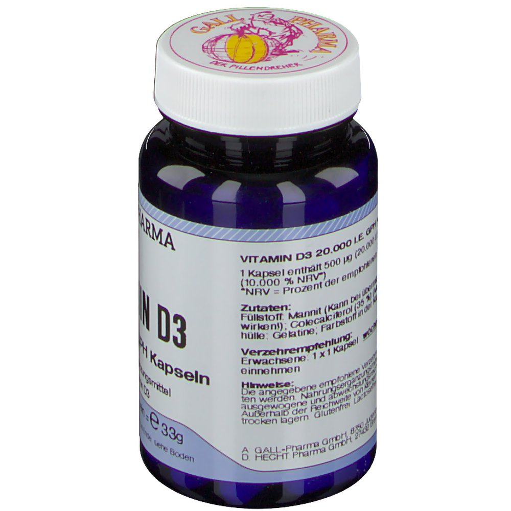 GALL PHARMA Vitamin D3 20.000 I.E. GPH