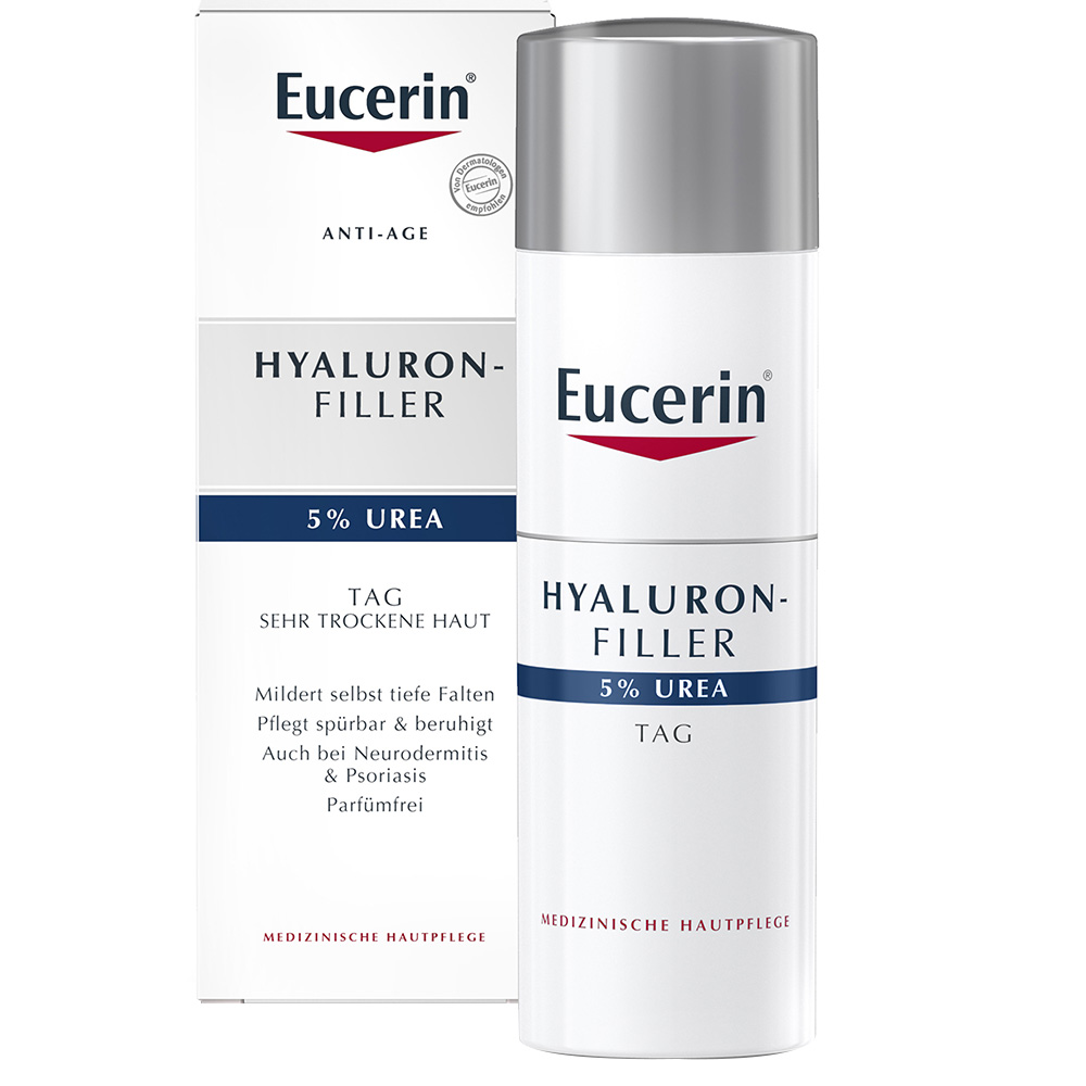 Eucerin® Hyaluron-Filler Urea Tagespflege   20 ml UreaRepair PLUS 10% ...