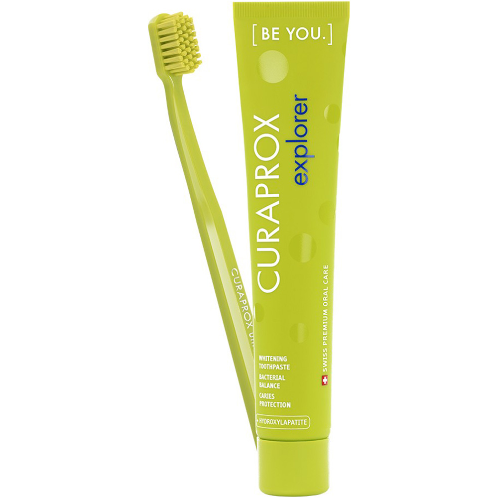 Curaprox® BE YOU explorer Set Apfel + Aloe Vera