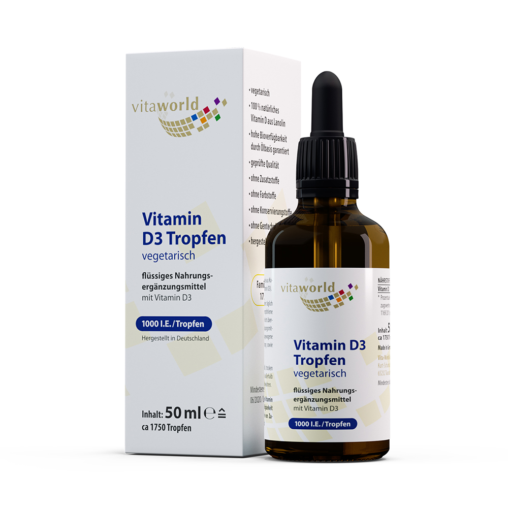 Vitamin D3 1.000 I.e. pro Tag Tropfen z.Einnehmen