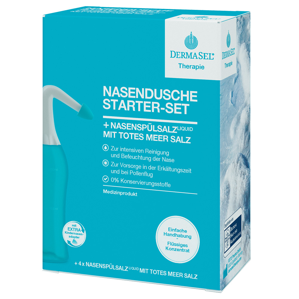 Dermasel® Therapie Totes Meer Nasendusche Starter-Set