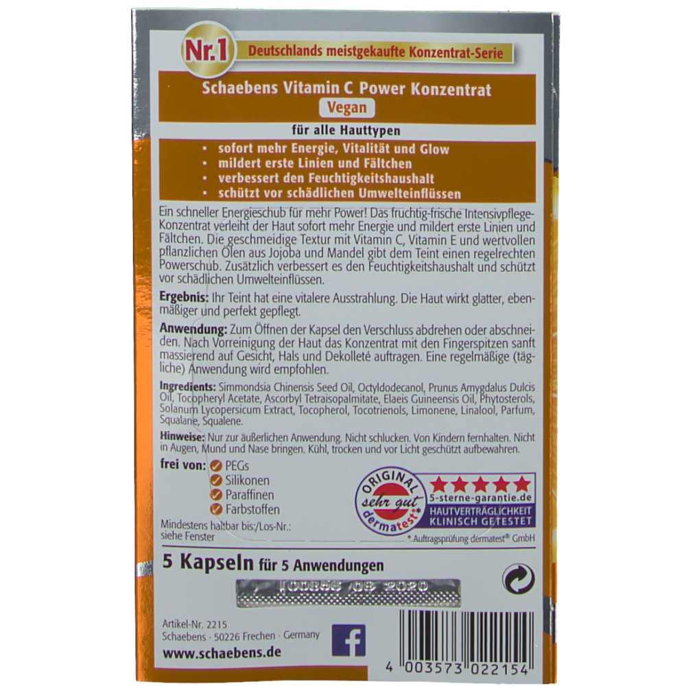 Schaebens Vitamin C Power Konzentrat