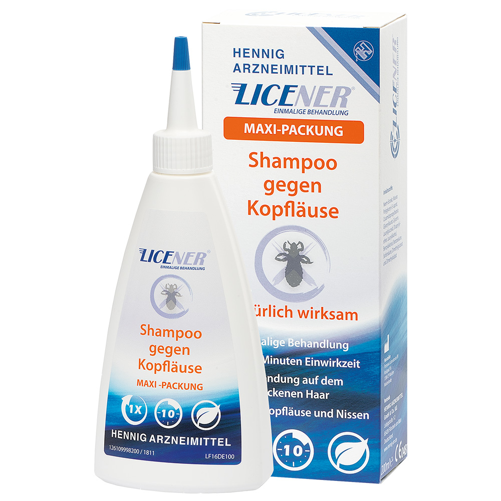 Licener® Shampoo gegen Kopfläuse und Nissen
