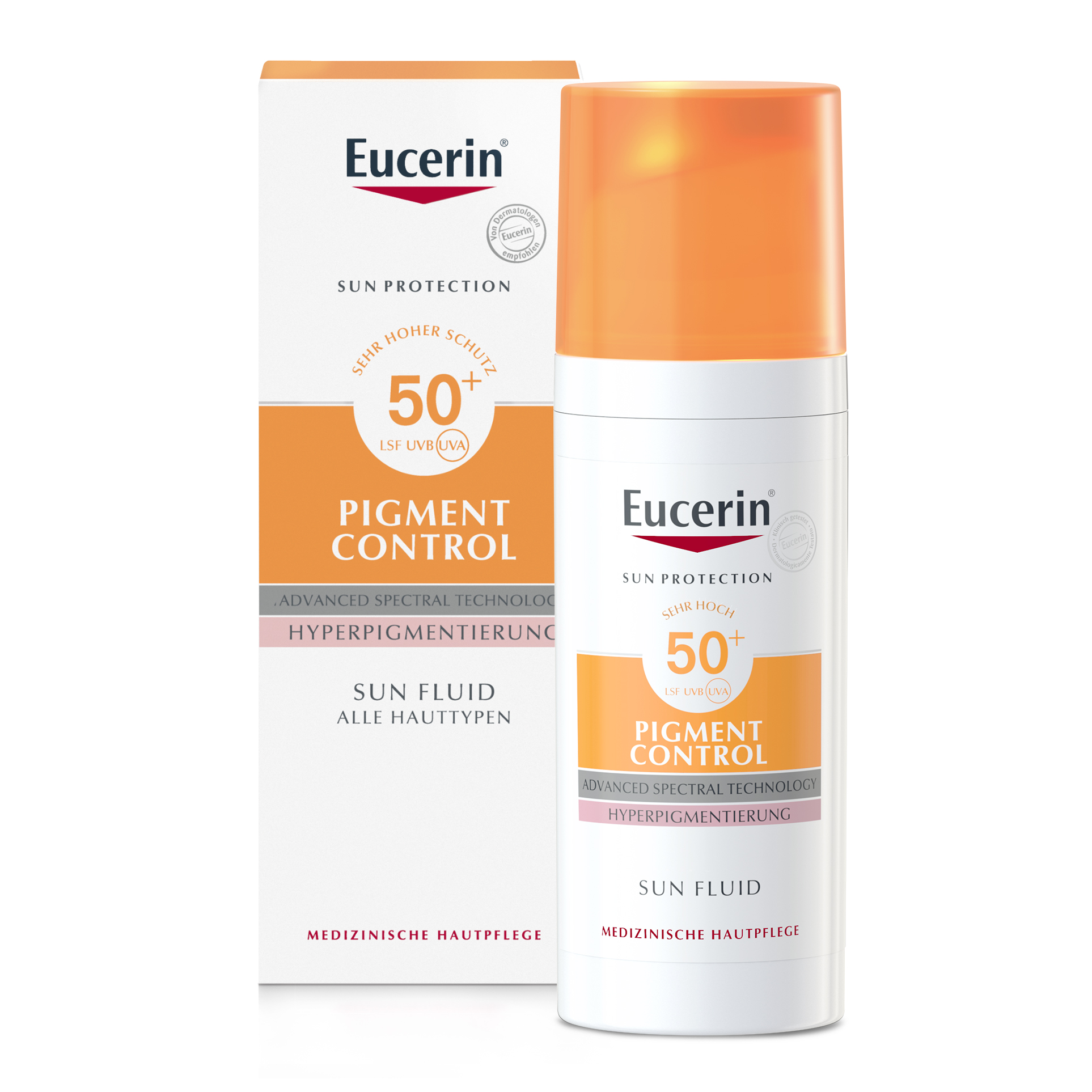Eucerin® Sun Pigment Control Fluid LSF 50+ + 7 ml Eucerin® Oil Control