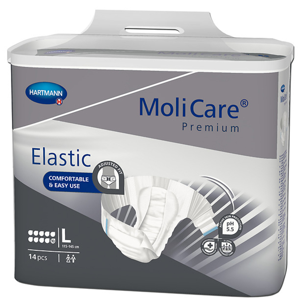 MoliCare® Premium Elastic 10 Tropfen Gr. L