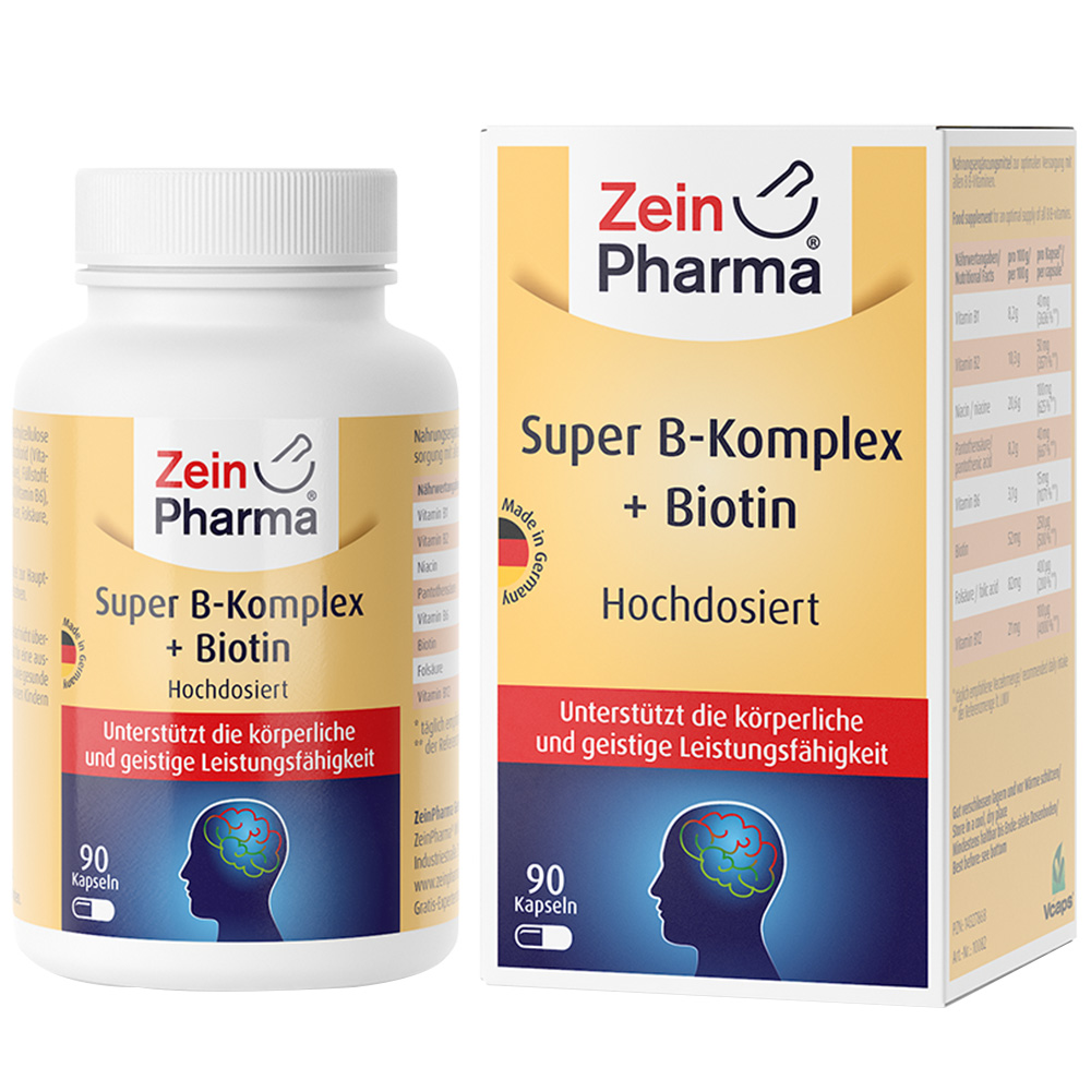 ZeinPharma® Super B-Komplex + Biotin