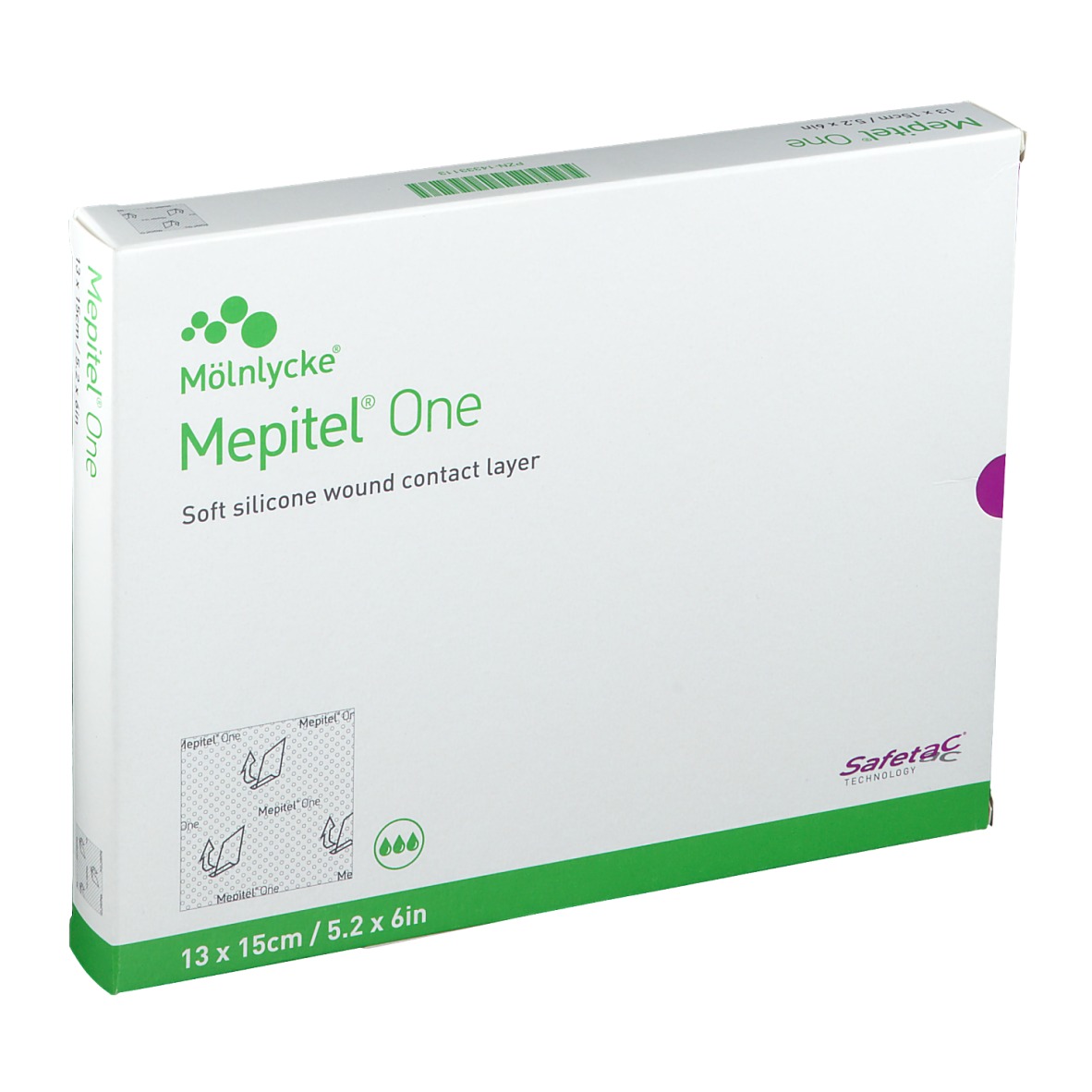 Mepitel® One 13 x 15 cm Silikon Netzverband