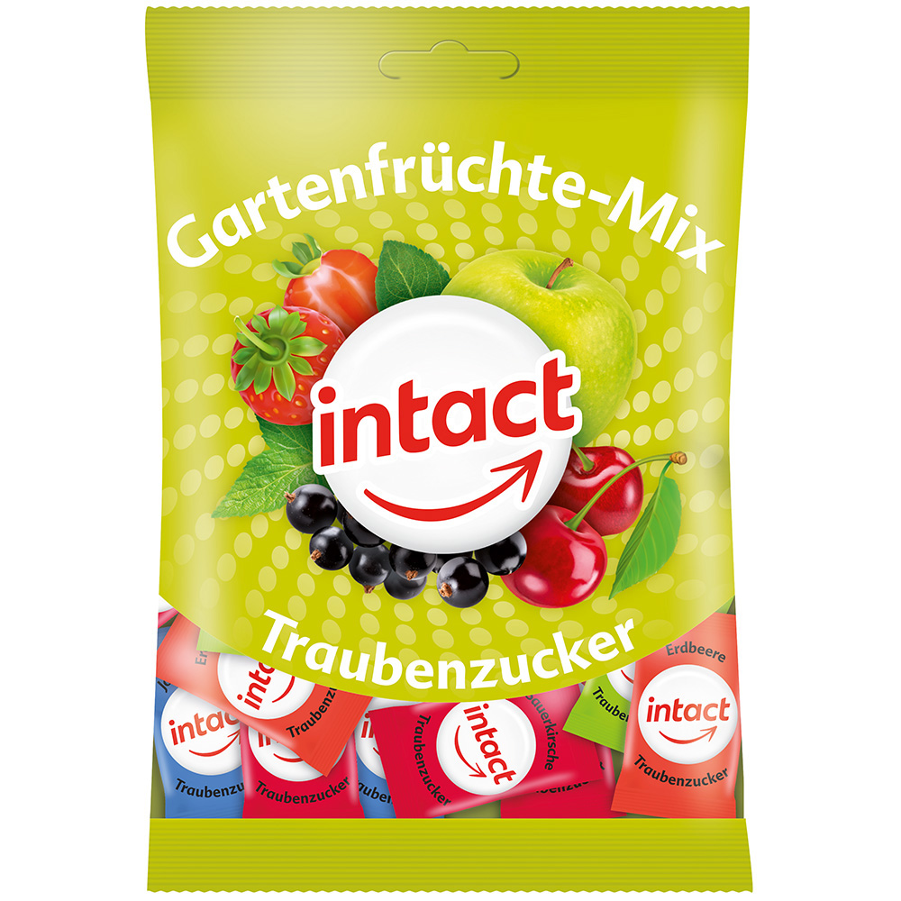 intact Traubenzucker Gartenfrüchte-Mix