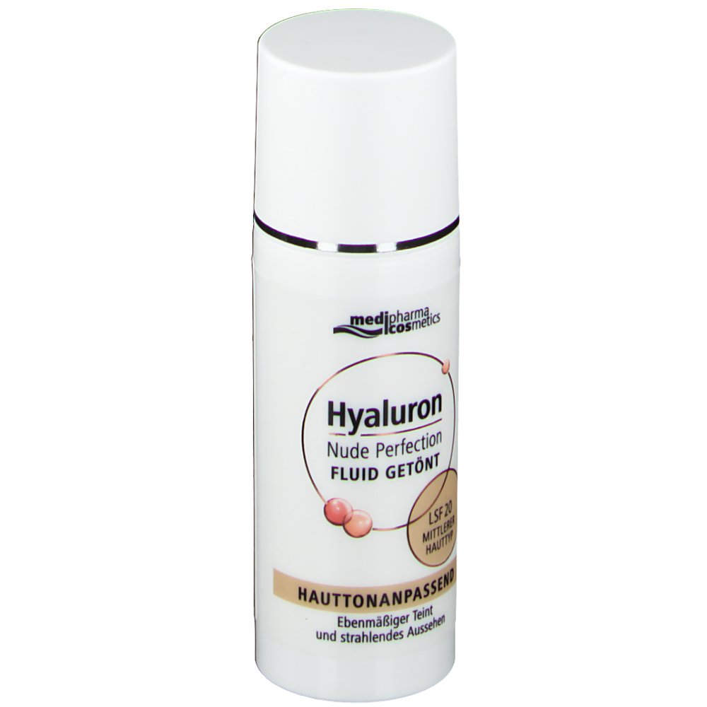 medipharma cosmetics Hyaluron Nude Perfection Fluid getönt 