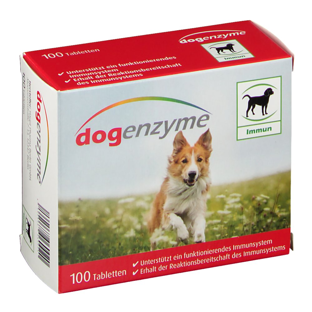 dogenzyme Immun (100 St) - Filmtabletten magensaftresistent - PetVet GmbH dogenzyme Immun (100 St) - Filmtabletten magensaftresistent - PetVet GmbH