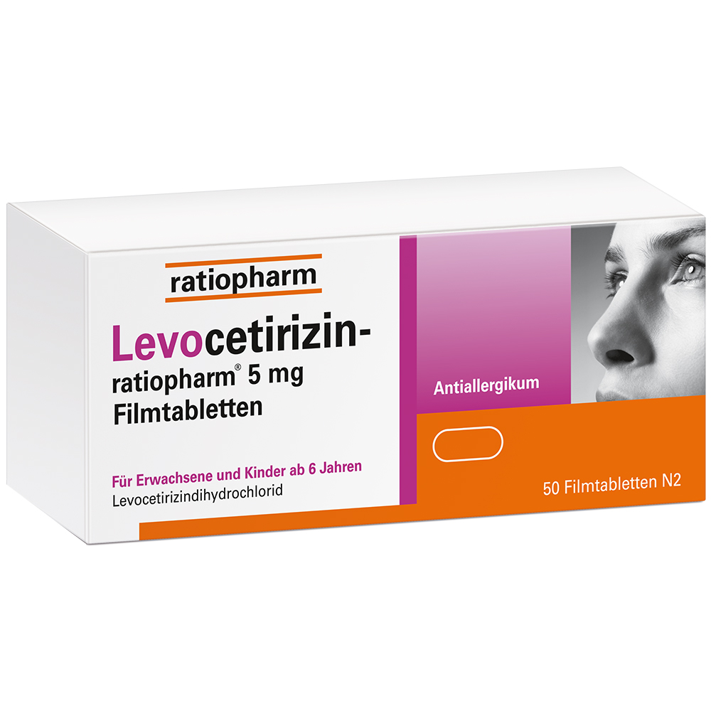 Levocetirizin-ratiopharm® 5 mg Filmtabletten