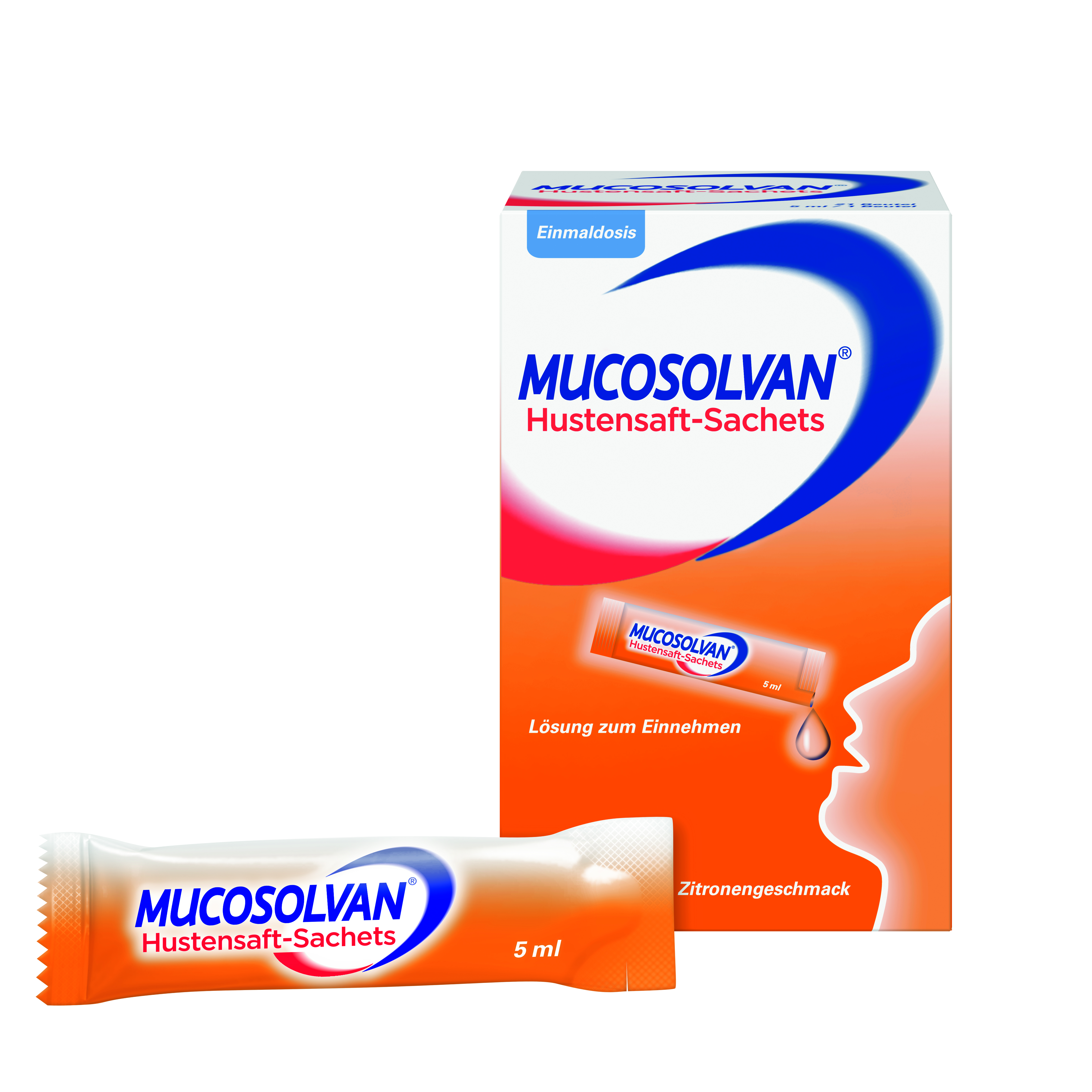 Mucosolvan® Hustensaft-Sachets