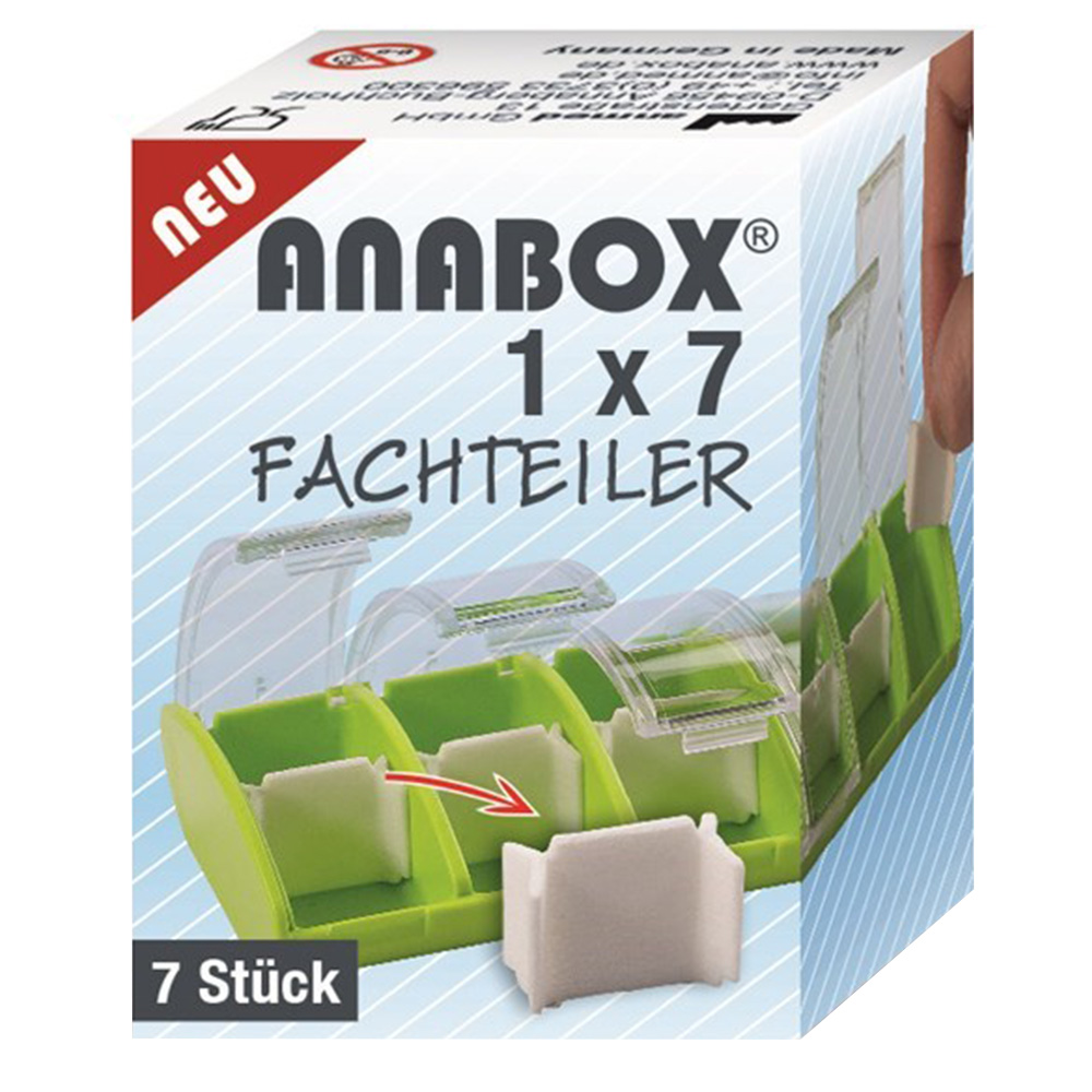 Anabox® 1x7 Fachteiler