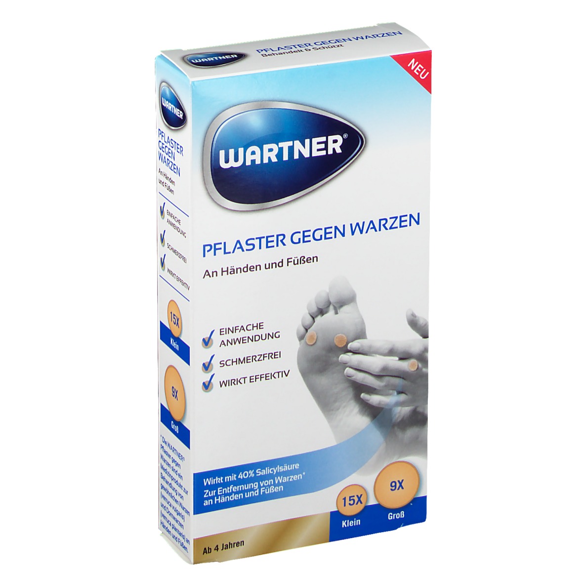 Wartner® Pflaster gegen Warzen