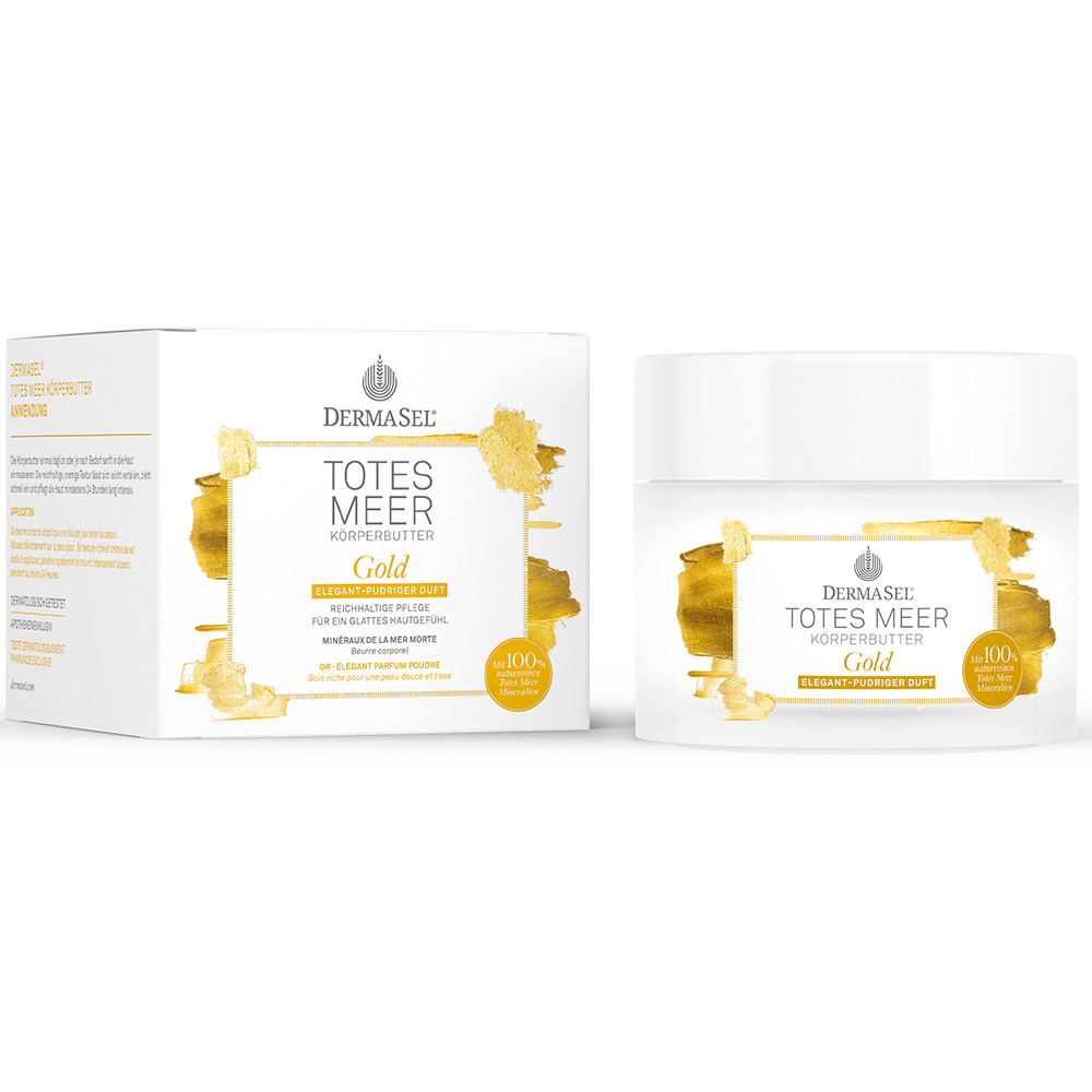 Dermasel® Totes Meer Körperbutter Gold