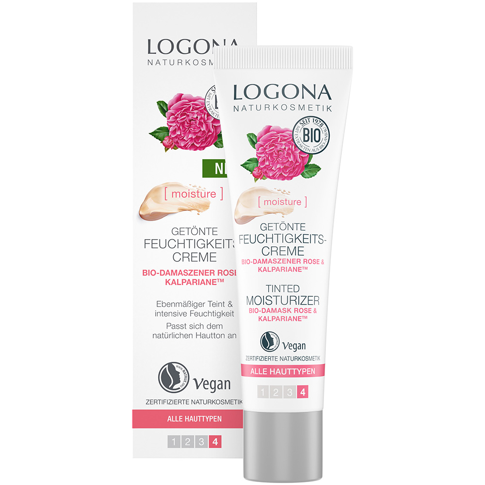 Logona Naturkosmetik Getönte Feuchtigkeitscreme