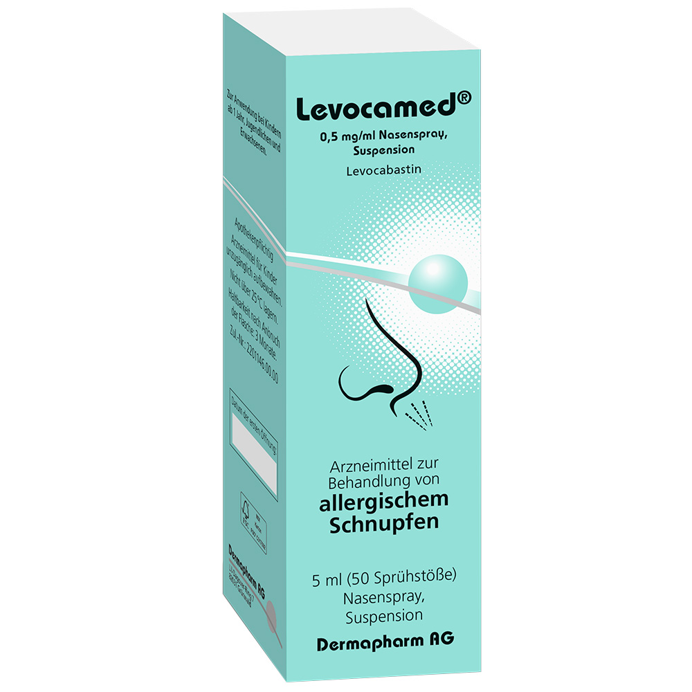 Levocamed® Nasenspray 0,5 mg/ml