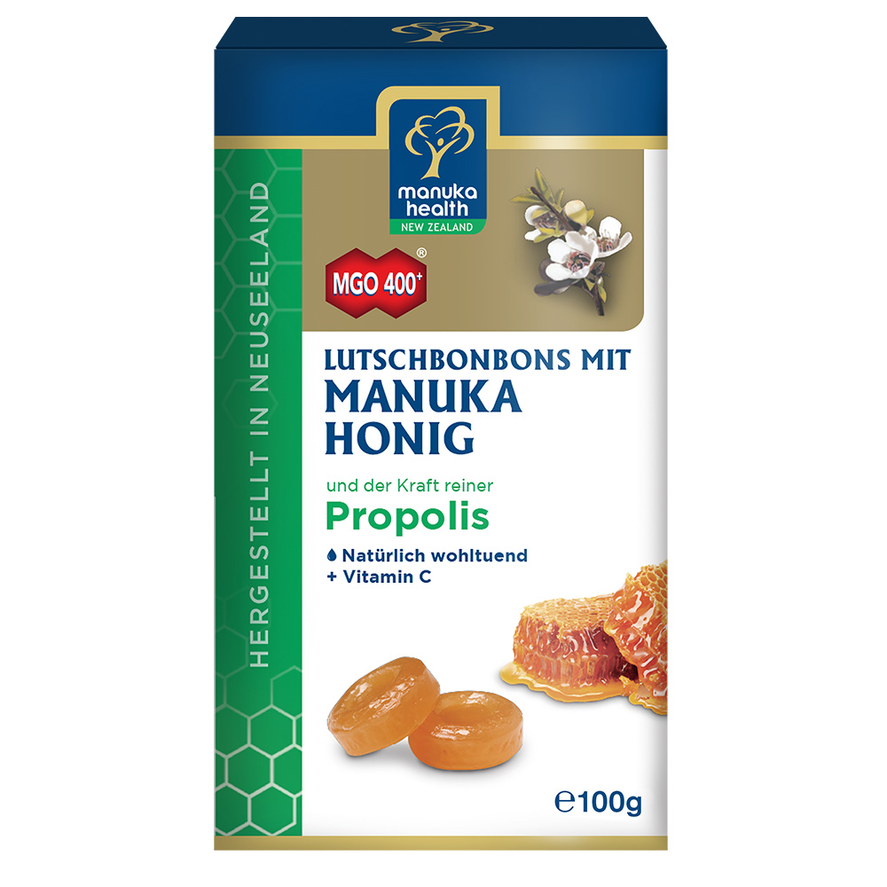 Manuka-Health MGO 400+ Lutschbonbon Propolis