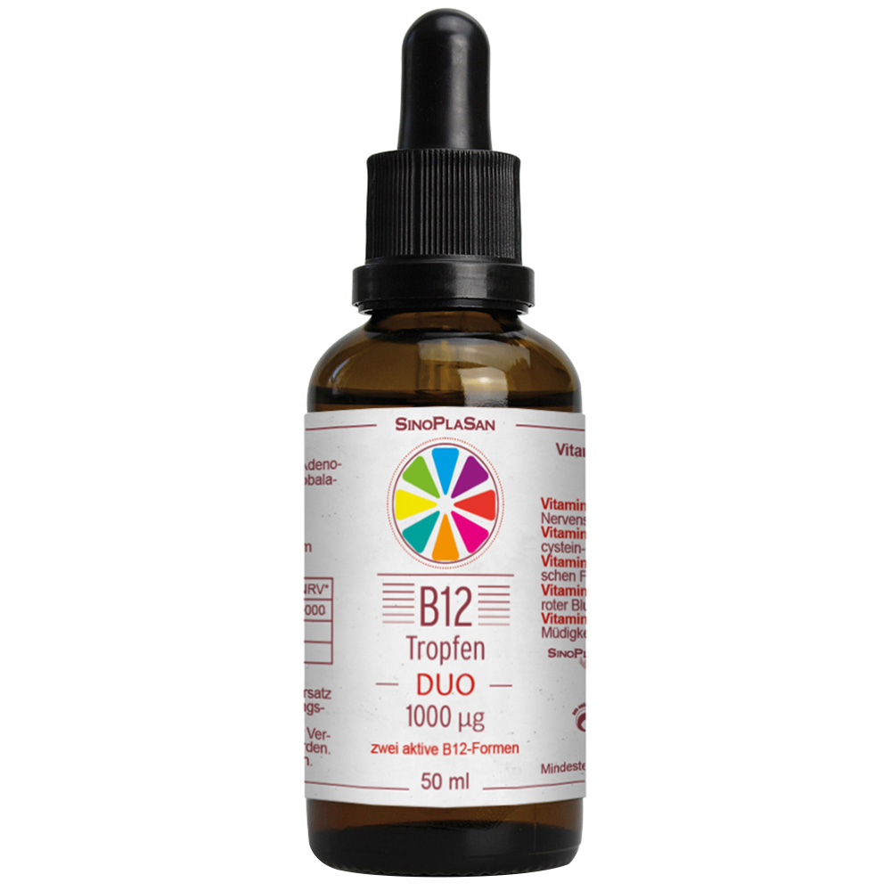 SinoPlaSan Vitamin B12 Tropfen DUO 1000 µg