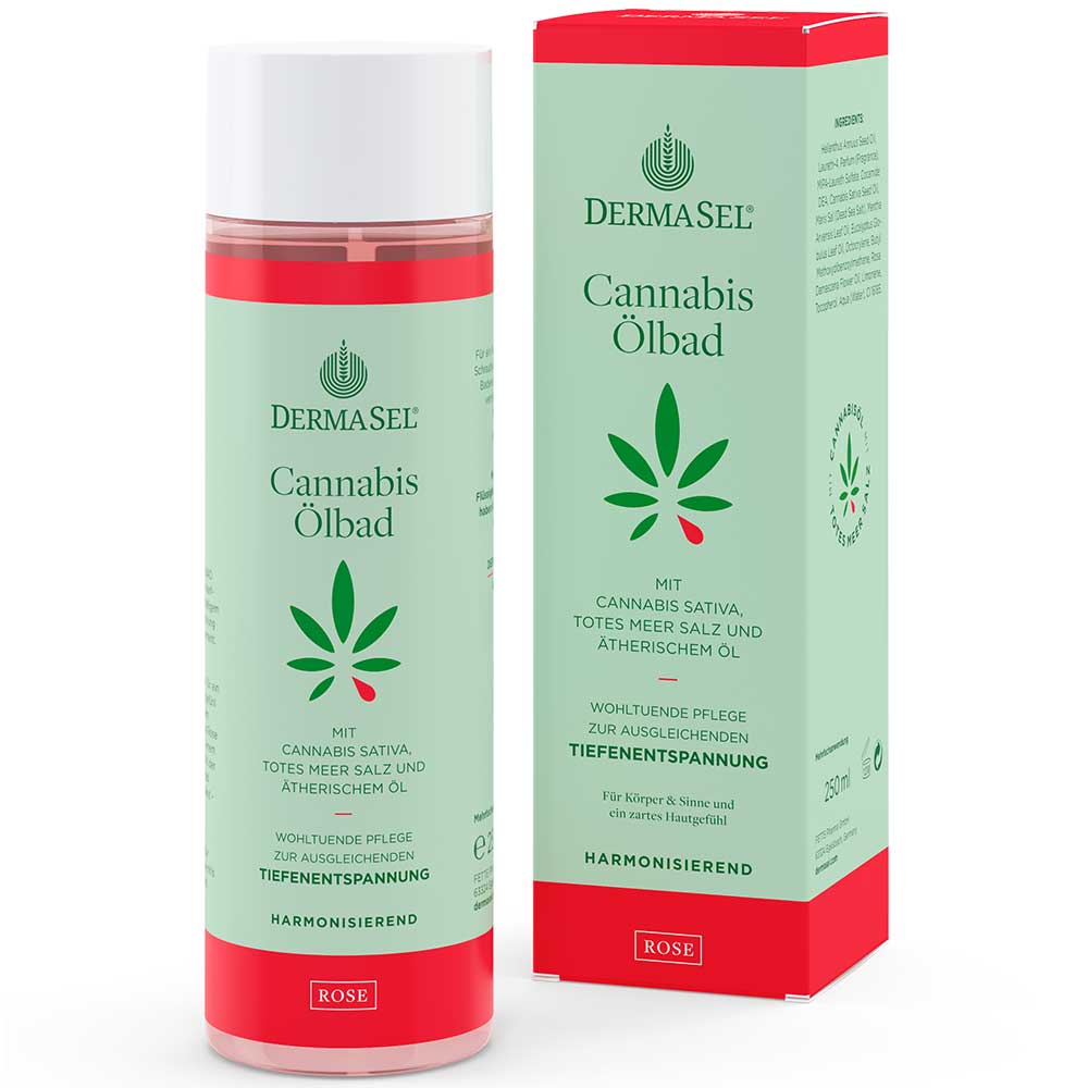 Dermasel® Cannabis Ölbad Rose