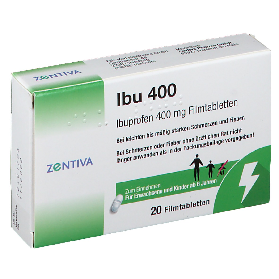 Zentiva Ibu 400 Filmtabletten