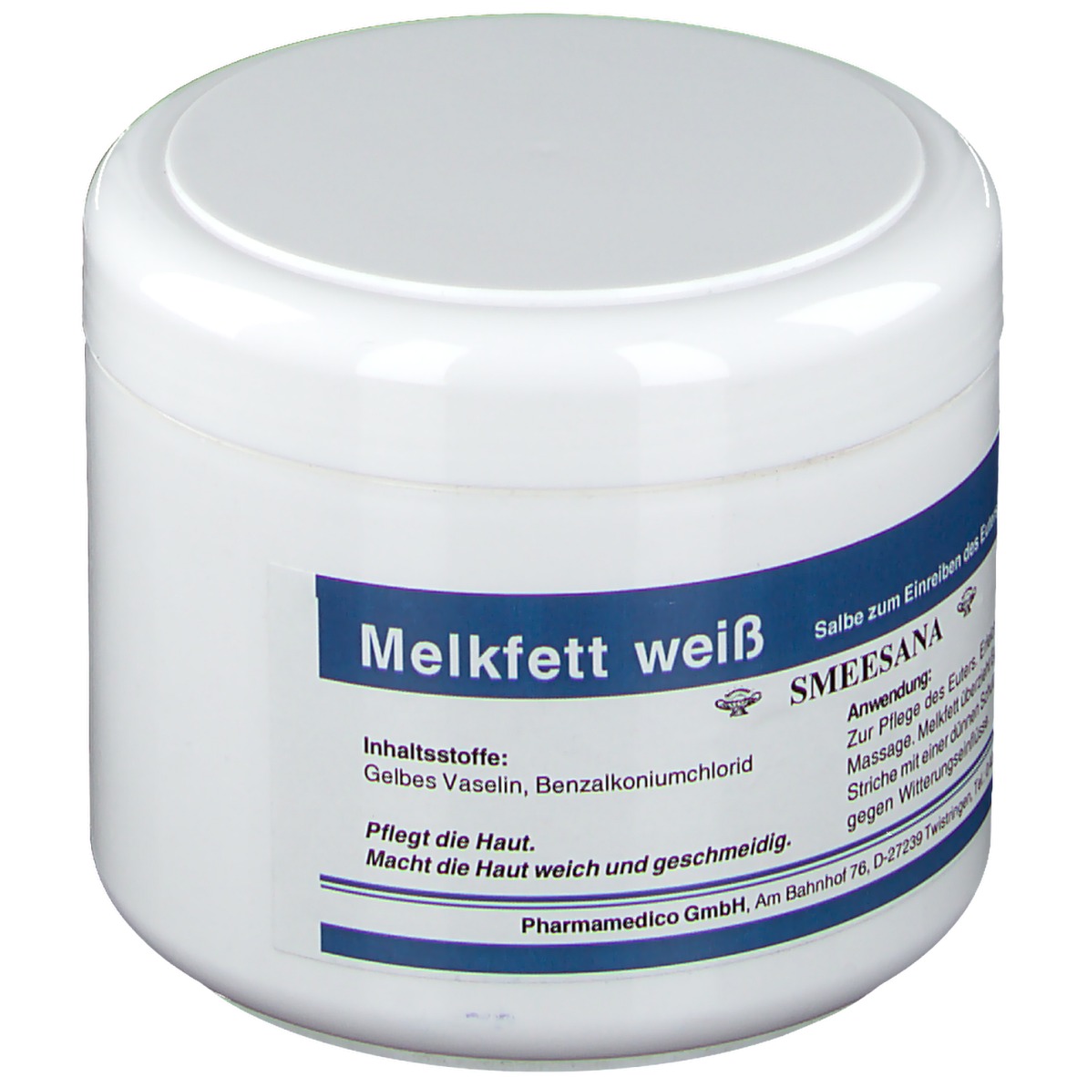 Smeesana Melkfett weiß