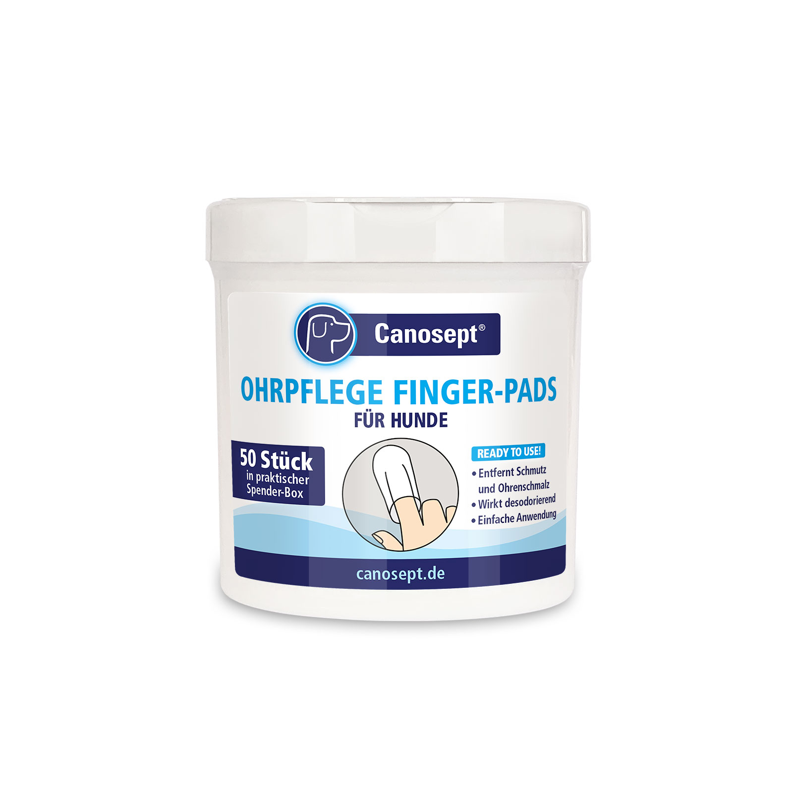 Canosept® Ohrenpflege Finger-Pads für Hunde