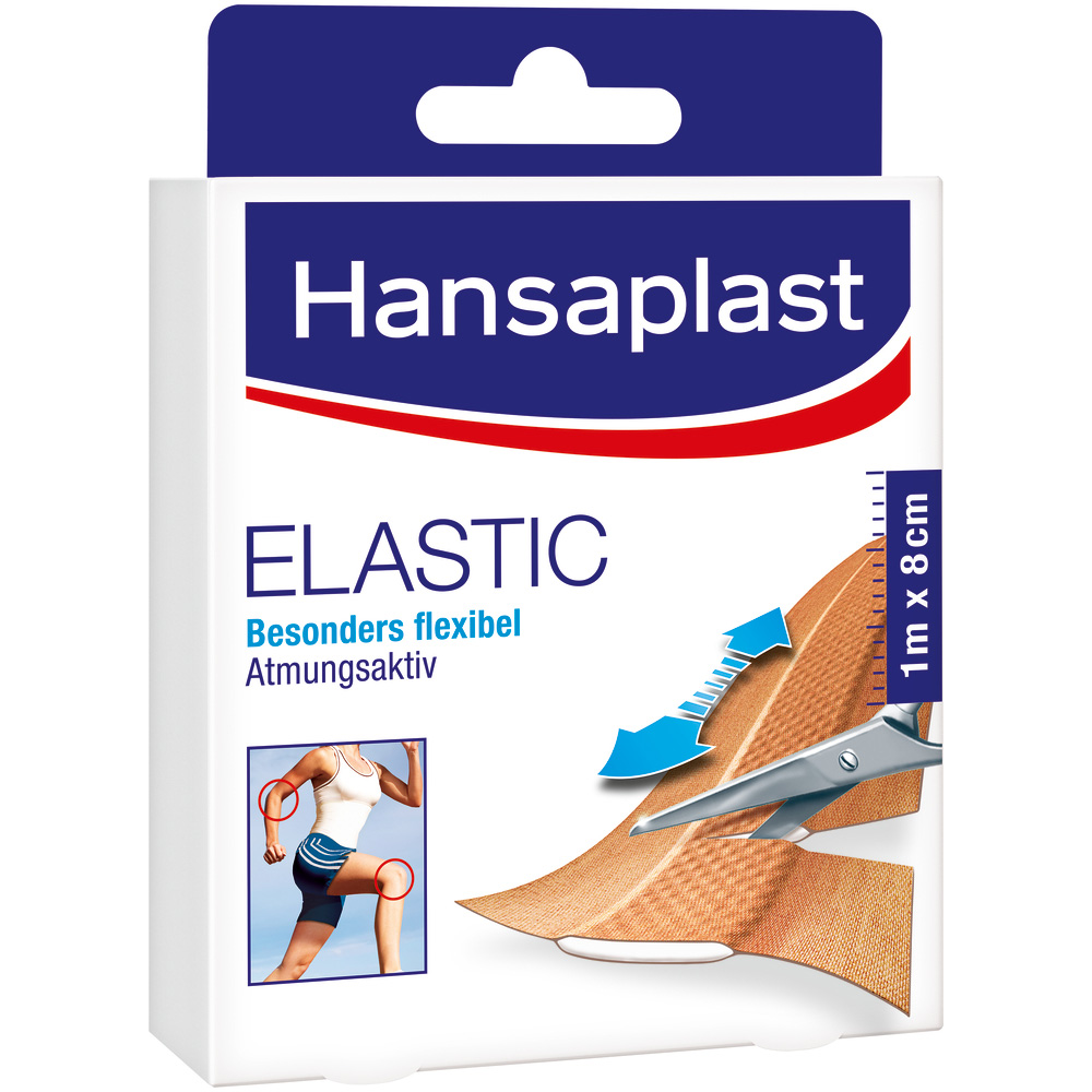 Hansaplast Elastic 1 m x 8 cm