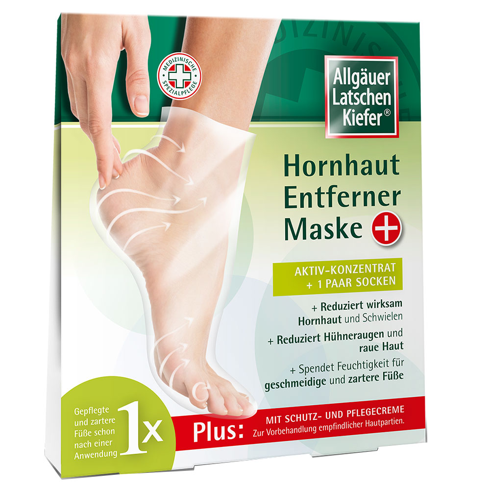 Allgäuer Latschenkieger Hornhaut Entferner Maske plus