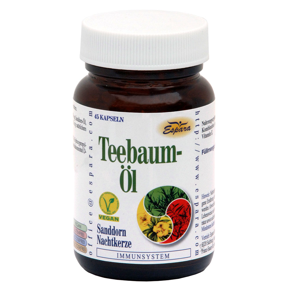 Espara Teebaumöl-Kapseln