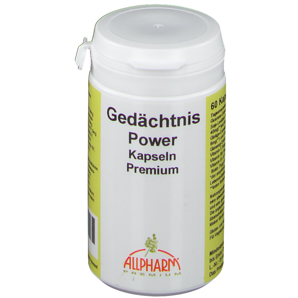 Allpharm Gedächtnis Power 60 St Shop Apothekecom - 