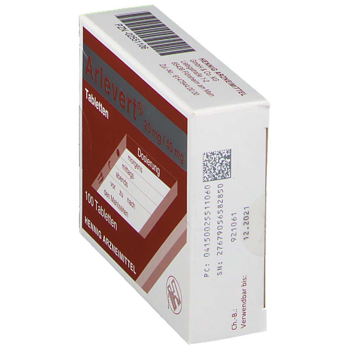 Arlevert Tabletten 100 St - shop-apotheke.com